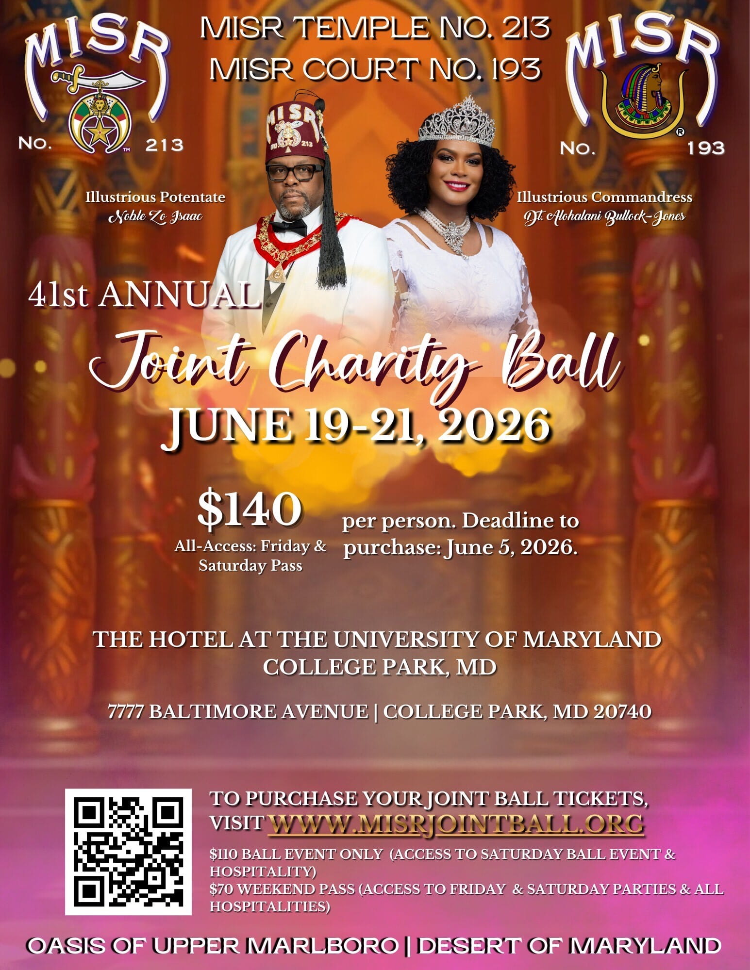 MISR-2026-JCB Joint Charity Ball Flyer